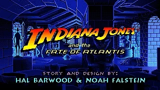 Indiana Jones and the Fate Of Atlantis (PC/DOS) Longplay, 1992, LucasArts™