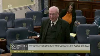 Fortieth Amendment debate 23rd Jan 2024