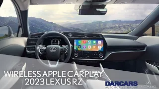 How to Setup Wireless Apple Carplay | All-New 2023 Lexus RZ