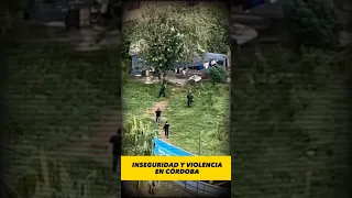 CÓRDOBA INSEGURA Y VIOLENTA: Tiroteo entre delincuentes y policías en barrio Observatorio