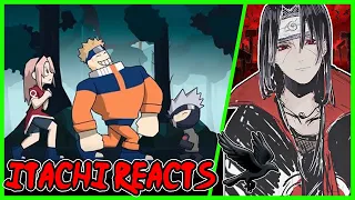 ITACHI Reacts To Naruto Dr Livesey Phonk Walk | Fan animation