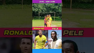 Ronaldo vs Pele vs Messi vs Ronaldo vs Mbappe Fans #shorts #viral #football #messi #ronaldo #pele