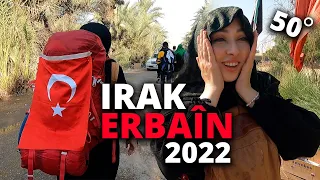 IRAQ-ERBAIN 2022 WE WALKED 89 KM UNDER -50 DEGREES TEMPERATURE