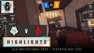 G2 vs ASTRALIS | Playoffs - Day Five | Six Invitational 2023