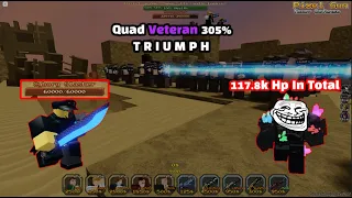 Quad | Veteran 305% Triumph BS + Impossible + CE | Pixel Gun Tower Defense