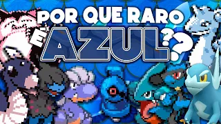Todo Pokémon RARO é AZUL... mas POR QUE?