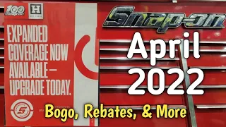 Snap On Tools April 2022 Hot Tools Flyer Review By: Shaners Mechanic Life .