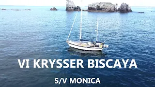 Kryssing av BISCAYA i vår Hallberg Rassy 42 | SAILING MONICA | EP 2