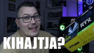 Kihajtja? Régebbi I5 RTX kártyával! ZOTAC RTX 3060ti, XPG BATTLECRUISER