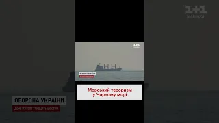 🚢 Морський тероризм! Росіяни відкрили вогонь по суховантажу у Чорному морі