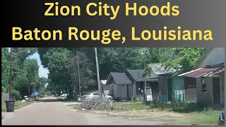 Dangerous Hoods in Zion City - Baton Rouge, LA | Dash Cam Driving Tour Louisiana