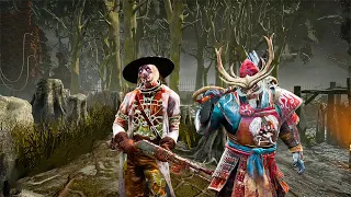 Oni & Deathslinger Gameplay | Dead by Daylight (No Commentary)