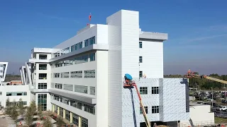 UF Health North Construction Update on New Hospital Tower Opening Summer 2024