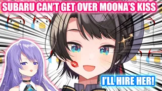 Subaru Can't Get Over Moona's Kiss! 【Hololive English Sub】