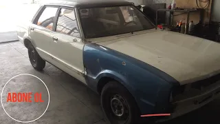 FORD TAUNUS RESTORASYON 1977  MODEL BEYAZ - SİYAH ÇİFT RENK + DERİ TAVAN