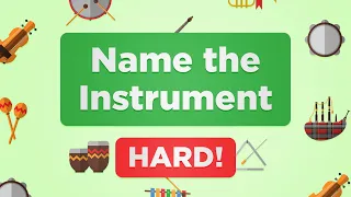 Name the Instrument Quiz - Hard!