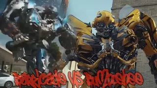 Bumblebee VS Barricade - Transformers the last knight (+footage added)