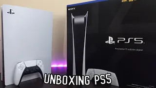 Unboxing PS5 digital