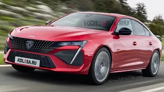 Updated New 2024 Peugeot 508 Sedan | Teased | PHEV | EMP2 Platform | Details | Rendering