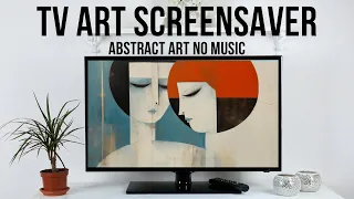 Unlocking the Mystery: TV Screensaver - Abstract Art!