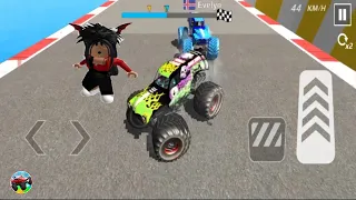 Monster Truck Mega Ramp Extreme car indian game beautiful driver Android Game#35