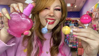 ASMR| CLAIRES GIRL✨ GIVES YOU A FULL MAKEOVER✨💄(roleplay)