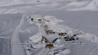 The world's highest 3S cable way - A snowy Winter #6