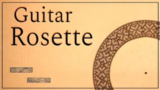 Making a Rosette for a Romantic Guitar - Christian Crevels Handmade Guitars