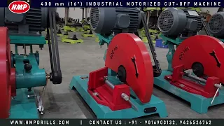 400mm 16" inch Industrial Motorised Cutoff Chopsaw Machine (Pipe Cutter) Cutting Machine Rajkot