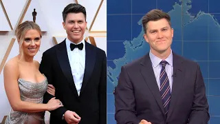 SNL's Colin Jost TRICKED Into Making Joke About Wife Scarlett Johansson