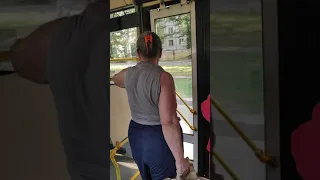 Ковидная бабка в Питерском Автобусе