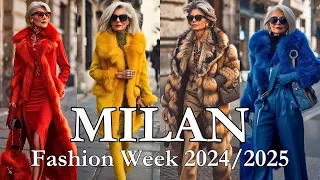 Milan Fashion Week 2024/2025: How people dress on Milan's most Fashionable Street | Street Style