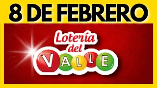 Resultado LOTERIA del VALLE MIERCOLES 8 de FEBRERO de 2023 💰🔔🚨