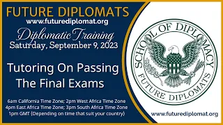 Tutoring On Passing The Final Exams  -  By Ernest Gibson