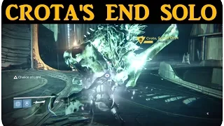Destiny SOLO CROTA'S END Raid Complete Raid as TITAN CLASS