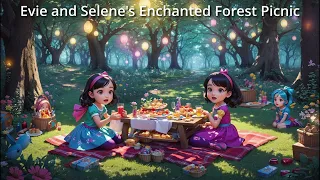 Evie and Selene's Enchanted Forest Picnic | Time-Traveling Tea Party | Bedtime Stories for Kids