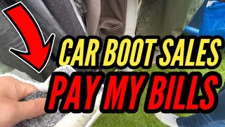 Car Boot Sale PAY MY BILLS! The ULTIMATE Side Hustle