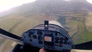 Tecnam P92 Echo Super | Landing in Calabria