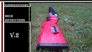 Working lego Dual barrel shotgun V.2