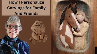 Carving Heartfelt Memories in Every Stroke!  Personalized Woodcarvings for Family & Friends!