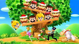 Mario Party Superstars Minigames Battle - Peach Vs Luigi Vs Waluigi Vs Dk Kong (Hardest Difficulty)