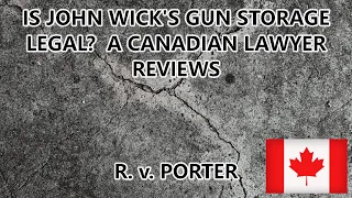 Is John Wick's Gun Storage Legal? A Canadian Lawyer Reviews