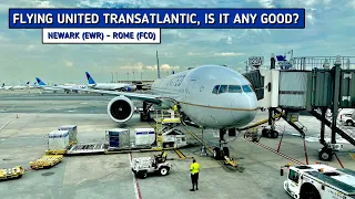 REVIEW | United Airlines | Newark (EWR) - Rome (FCO) | Boeing 777-300ER | Economy