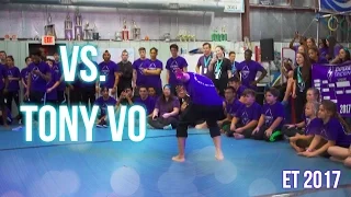 Brandon Sallinger vs. Tony Vo | Tricking Battle | ET 2017