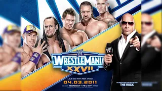 WWE WrestleMania 27 Theme Song "Written in the Stars" (Arena Effects)