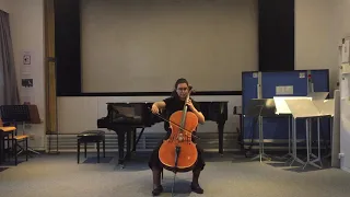 Bach cello suite no.3:sarabande