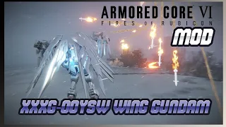 XXXG-00YSW Wing Gundam "Armored Core 6 Mod" #gundam #armoredcore6