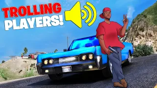 I Trolled Players as a FAKE NPC using a SOUNDBOARD in GTA 5 RP!