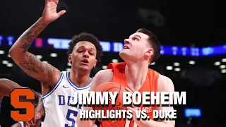 Syracuse's Jimmy Boeheim's Amazingly Gutty Performance Vs. Duke