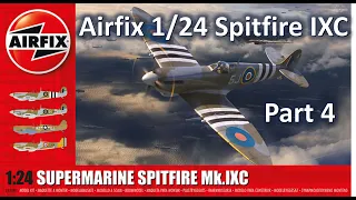 Airfix 1:24 Spitfire Mk IXc New Kit: Build Episode 04 ASMR